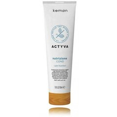 Kemon Actyva Nutrizione Light Conditioner питательный кондиционер для тонких волос 150 мл цена и информация | Бальзамы, кондиционеры | kaup24.ee