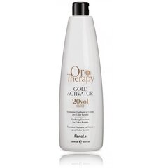 Fanola Oro Therapy 24k Gold Activator Oro Puro развивающая эмульсия для всех типов волос 6% 20 об. 1000 мл цена и информация | Краска для волос | kaup24.ee