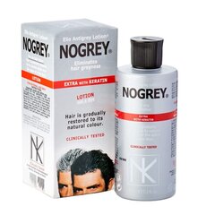 Hallide juuste taastaja NoGrey Extra Keratin Grey Lotion, loomulik värv, 200 ml hind ja info | Juuksevärvid | kaup24.ee