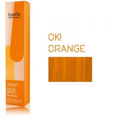 Londa Professional Color Switch Semi Permanent Color Creme poolpüsiv juuksevärv Ok! Orange 80 ml hind ja info | Juuksevärvid | kaup24.ee