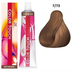 Wella Professionals Color Touch Deep Browns professionaalne demipermanent juuksevärv multidimensionaalse efektiga 7|73 60 ml hind ja info | Juuksevärvid | kaup24.ee