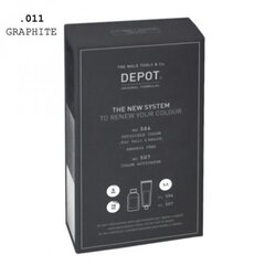 Depot nr 506 Invisible Color poolpüsiv juukse- ja habeme värv Graphite 60 ml hind ja info | Juuksevärvid | kaup24.ee