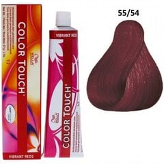 Wella Professionals Color Touch Vibrant Reds professionaalne demipermanent juuksevärv multidimensionaalse efektiga 55|54 60 ml hind ja info | Juuksevärvid | kaup24.ee