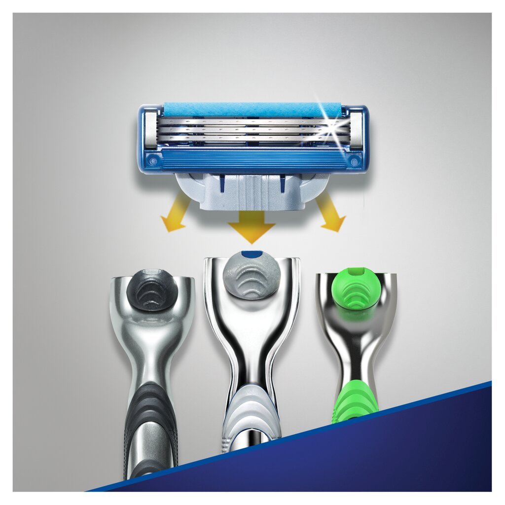 Raseerimispead Gillette Mach3 Turbo 8 tk. hind ja info | Raseerimisvahendid | kaup24.ee