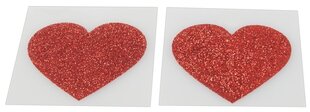 Наклейки на соски Cottelli Collection Accessoires Nipple Sticker Heart цена и информация | БДСМ и фетиш | kaup24.ee