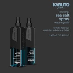 Juuksesprei meresoolaga Kabuto Katana Sea Salt Sprei, 400 ml hind ja info | Viimistlusvahendid juustele | kaup24.ee