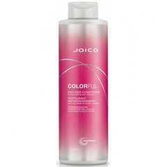 Joico Colorful Anti-Fade Conditioner toitev palsam värvitud juuste sära ja kaitset 1000 ml hind ja info | Juuksepalsamid | kaup24.ee