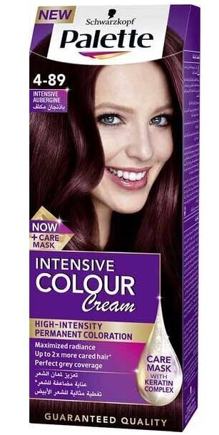 Schwarzkopf Palette, Juuksevärv Intensiivne 4-89, Mustsõstra, 1 tk цена и информация | Juuksevärvid | kaup24.ee