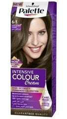 Schwarzkopf Palette, Juuksevärv Intensive 6-1, Tume tuhblond, 1 tk hind ja info | Juuksevärvid | kaup24.ee