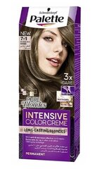 Schwarzkopf Palette Juuksevärv Intensiivne 7-1, tuhkblond, 1 tk hind ja info | Juuksevärvid | kaup24.ee