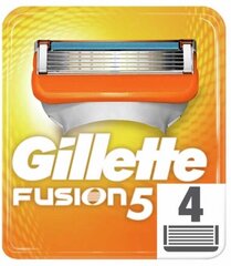 Raseerimispead Gillette Fusion, 4 tk hind ja info | Raseerimisvahendid | kaup24.ee