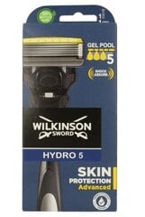 Wilkinson Sword, Hydro 5 Skin Protection Advanced, Бритва для бритья, 1 шт. цена и информация | Косметика и средства для бритья | kaup24.ee