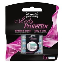 Raseerimispea Wilkinson Lady Protector, 5 tk hind ja info | Raseerimisvahendid | kaup24.ee