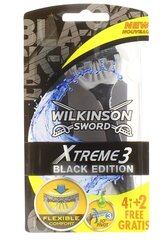 (DE) R G & Wilkinson Extreme Activ 3, машина для бритья, 4 + 2 штуки. цена и информация | Косметика и средства для бритья | kaup24.ee