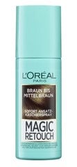 Loreal, Магия Коррекции, Спрей для отроски, коричневый, 75мл цена и информация | Краска для волос | kaup24.ee