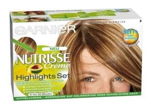 Garnier Nutrisse Blonde saavutatŏus kergendaja 1tk - Juuksevärv oliivõlidega, püsivalt heleblondid juuksed õrnalt heledamaks. hind ja info | Juuksevärvid | kaup24.ee