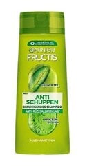 (DE) Garnier Fructis Anti-Dandruff Classic, Šampoon, mis tõhusalt eemaldab kõõma, ennetades selle taasilmumist, 250ml hind ja info | Šampoonid | kaup24.ee