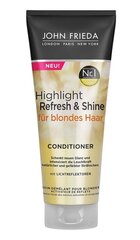 John Frieda, Highlight Refresh & Shine Juuksepalsam, blond, 250 ml (Saksa toode) hind ja info | Juuksepalsamid | kaup24.ee