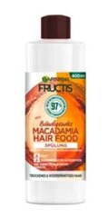 Garnier Fructis, Macadamia palsam, 400ml (Saksa toode) hind ja info | Juuksepalsamid | kaup24.ee