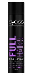 (DE) Syoss, Full Hair 5, Лак для волос, 400 мл цена и информация | Средства для укладки волос | kaup24.ee