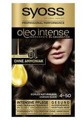 Syoss Oleo Intense juuksevärv, naturaalne pruun, 115 ml (Saksa toode) hind ja info | Juuksevärvid | kaup24.ee