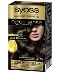 Syoss Oleo Intense juuksevärv, naturaalne pruun, 115 ml (Saksa toode) hind ja info | Juuksevärvid | kaup24.ee