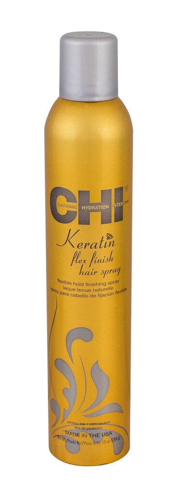 Juukselakk Farouk Systems CHI Keratin Flex Finish Hair Spray 284 g цена и информация | Viimistlusvahendid juustele | kaup24.ee