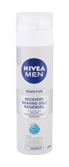 Nivea Sensitive Men Shaving Gel 200ml цена и информация | Средства для бритья | kaup24.ee