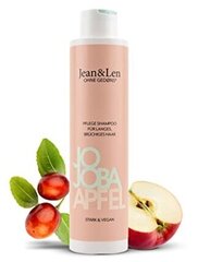 (DE) Jean & Len juuksešampoon, jojoba ja värsked õunad, 300ml (Saksamaa toode) hind ja info | Šampoonid | kaup24.ee