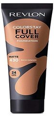 Revlon Colorstay Täiskattega Matt Podkiri 430 Rikkalik Ingver, 30ml hind ja info | Jumestuskreemid, puudrid | kaup24.ee