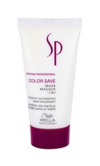 Wella Professionals SP Color Save маска для волос 30 мл цена и информация | Маски, масла, сыворотки | kaup24.ee