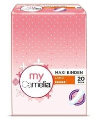 Minu Camelia, pikk, Hügieenisidemed, 20 tk hind ja info | Tampoonid, hügieenisidemed, menstruaalanumad | kaup24.ee