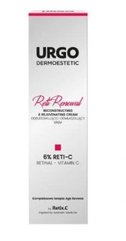 Urgo Dermoestetic, Reti-Renewal Silmaümbruskreem, 15 ml цена и информация | Silmakreemid, seerumid | kaup24.ee