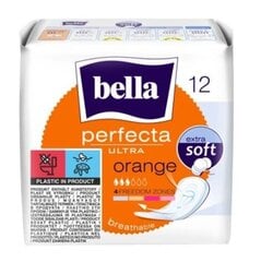 Bella Perfecta Ultra Orange Hügieenilised sidemed, 12tk hind ja info | Tampoonid, hügieenisidemed, menstruaalanumad | kaup24.ee