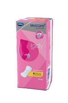 MoliCare Premium Lady Pad - anatoomilised imavpadjad, 4 kroonlehte, 14 tk. hind ja info | Tampoonid, hügieenisidemed, menstruaalanumad | kaup24.ee