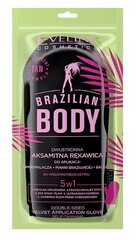 Kahepoolne sametkinnas Eveline Brazilian body 5in1, 1 tk hind ja info | Isepruunistavad kreemid | kaup24.ee