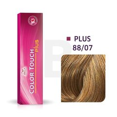 Wella Professionals Color Touch Plus профессиональная демиперманентная краска для волос 88|07 60 мл цена и информация | Краска для волос | kaup24.ee