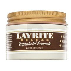 Layrite Superhold Pomade Pomade juuksepomade ekstra tugevaks hoidmiseks 42 g hind ja info | Viimistlusvahendid juustele | kaup24.ee