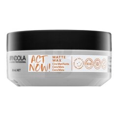 Indola Act Now! Matte Wax matteeriva efektiga vormivaha 85 ml hind ja info | Viimistlusvahendid juustele | kaup24.ee