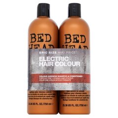 Tigi Bed Head Colour Goddess Shampoo & Conditioner šampoon ja palsam värvitud juustele 750 ml + 750 ml hind ja info | Šampoonid | kaup24.ee