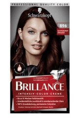 (DE) Schwarzkopf, Brillance. Kreemvärv, Schwarzrot Organdi 896, 1 tk (TOODE SAKSAMAALT) hind ja info | Juuksevärvid | kaup24.ee