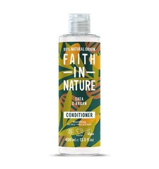 Juuksepalsam sheavõi ja argaaniaõliga, Faith In Nature, 400ml hind ja info | Juuksepalsamid | kaup24.ee