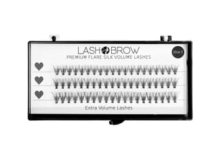 Ресниицы-пучки Lash Brow Premium Flare Silk lashes, 20в1 цена и информация | Накладные ресницы, керлеры | kaup24.ee