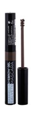 Gabriella Salvete Eyebrow Gel Mascara краска для бровей 6,5 мл, 02 Brunette цена и информация | Карандаши, краска для бровей | kaup24.ee