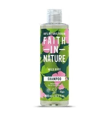 Šampoon Wild Rose, Faith In Nature, 400ml hind ja info | Šampoonid | kaup24.ee