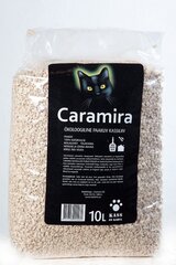 Caramira kassiliiv öko paakuv - naturaalne purustatud puit 10L, 4kg цена и информация | Наполнители для кошачьих туалетов | kaup24.ee