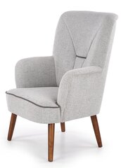 Кресло Bishop Halmar, серое / коричневое цена и информация | Кресла в гостиную | kaup24.ee