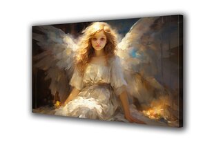 Maalimine lõuendil ingellik tüdruk 70x50 cm hind ja info | Seinapildid | kaup24.ee