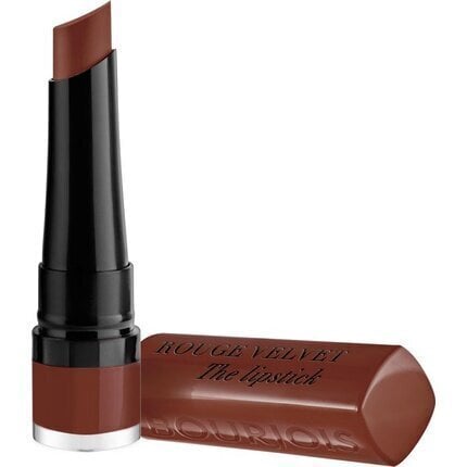 Huulepulk Bourjois Rouge Velvet 2.4 g, 12 Brunette hind ja info | Huulepulgad, -läiked, -palsamid, vaseliin | kaup24.ee