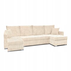 Bonito BIG magamisfunktsiooniga diivanvoodi Family Furniture corduroy beež hind ja info | Voodid | kaup24.ee